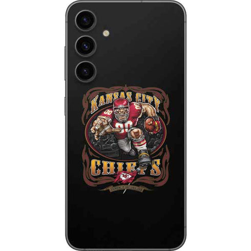 Liquid Blue NFL Kansas City Chiefs Running Back Galaxy S23 FE Skin