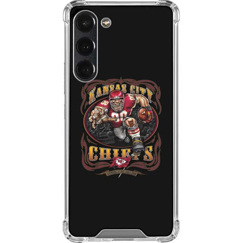 Liquid Blue NFL Kansas City Chiefs Running Back Galaxy S23 Plus Clear Case
