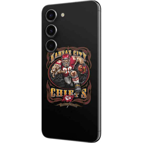 Liquid Blue NFL Kansas City Chiefs Running Back Galaxy S23 Skin