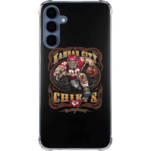 Liquid Blue NFL Kansas City Chiefs Running Back Galaxy S24 Clear Case