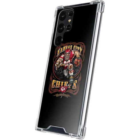 Liquid Blue NFL Kansas City Chiefs Running Back Galaxy S24 Ultra Clear Case