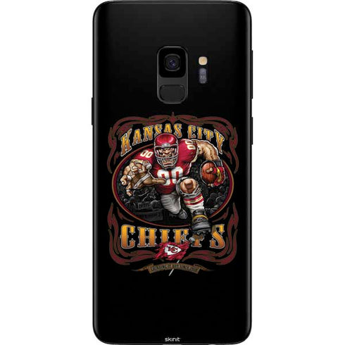 Liquid Blue NFL Kansas City Chiefs Running Back Galaxy S9 Skin