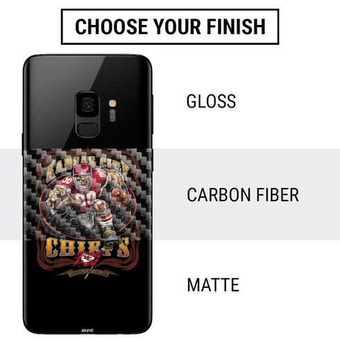 Liquid Blue NFL Kansas City Chiefs Running Back Galaxy S9 Skin