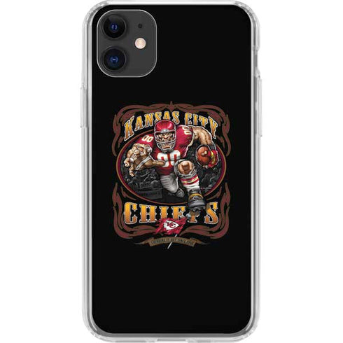 Liquid Blue NFL Kansas City Chiefs Running Back iPhone 11 Clear Case