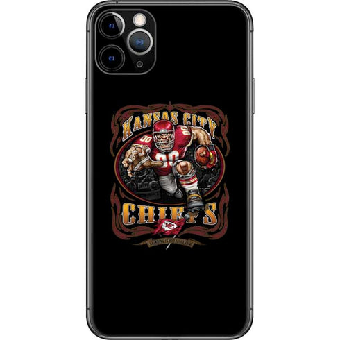 Liquid Blue NFL Kansas City Chiefs Running Back iPhone 11 Pro Max Skin