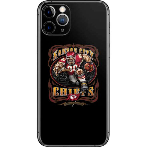 Liquid Blue NFL Kansas City Chiefs Running Back iPhone 11 Pro Skin