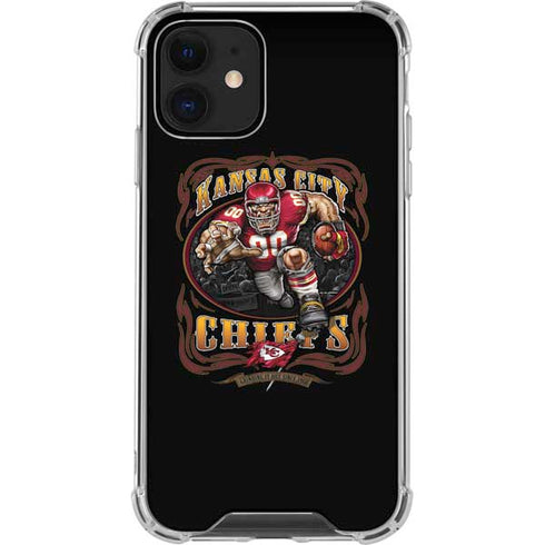 Liquid Blue NFL Kansas City Chiefs Running Back iPhone 12 Mini Clear Case