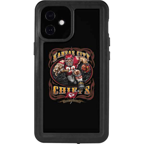Liquid Blue NFL Kansas City Chiefs Running Back iPhone 12 Mini Waterproof Case