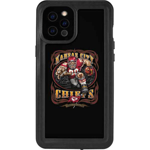 Liquid Blue NFL Kansas City Chiefs Running Back iPhone 12 Pro Max Waterproof Case