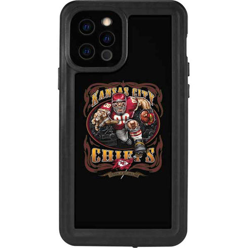 Liquid Blue NFL Kansas City Chiefs Running Back iPhone 12 Pro Waterproof Case