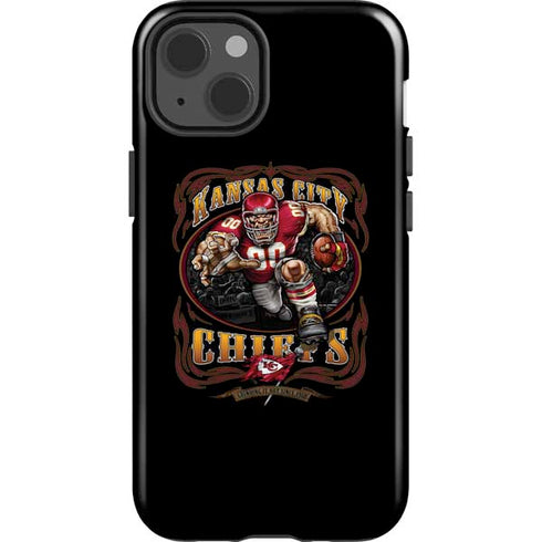 Liquid Blue NFL Kansas City Chiefs Running Back iPhone 13 Impact Case