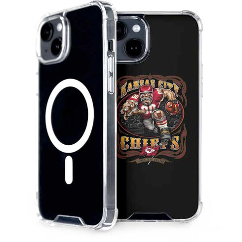 Liquid Blue NFL Kansas City Chiefs Running Back iPhone 13 MagSafe Case