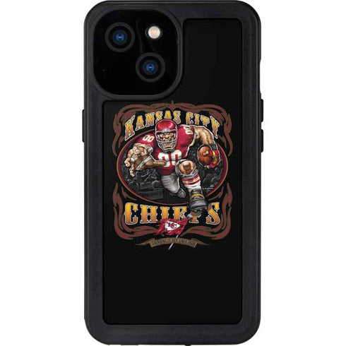 Liquid Blue NFL Kansas City Chiefs Running Back iPhone 13 Mini Waterproof Case