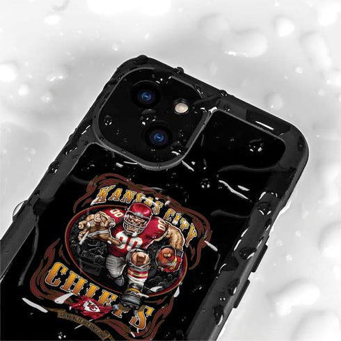 Liquid Blue NFL Kansas City Chiefs Running Back iPhone 13 Mini Waterproof Case