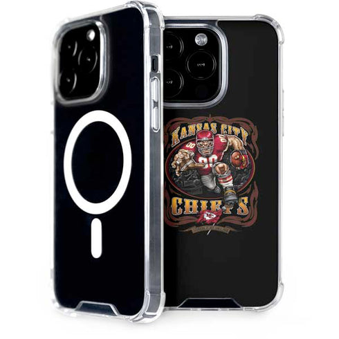 Liquid Blue NFL Kansas City Chiefs Running Back iPhone 13 Pro MagSafe Case