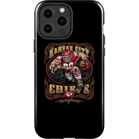 Liquid Blue NFL Kansas City Chiefs Running Back iPhone 13 Pro Max Impact Case