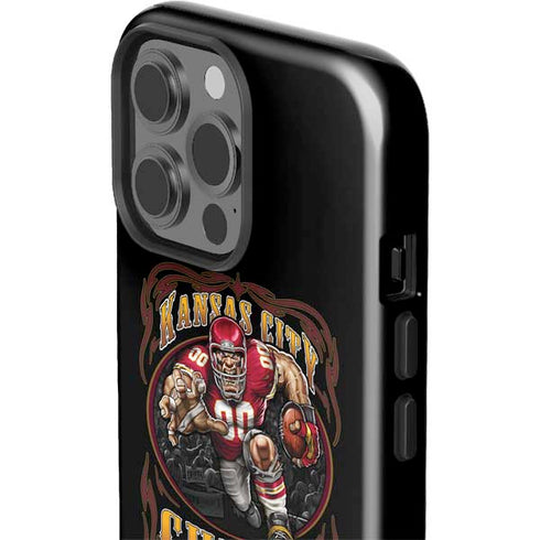 Liquid Blue NFL Kansas City Chiefs Running Back iPhone 13 Pro Max Impact Case