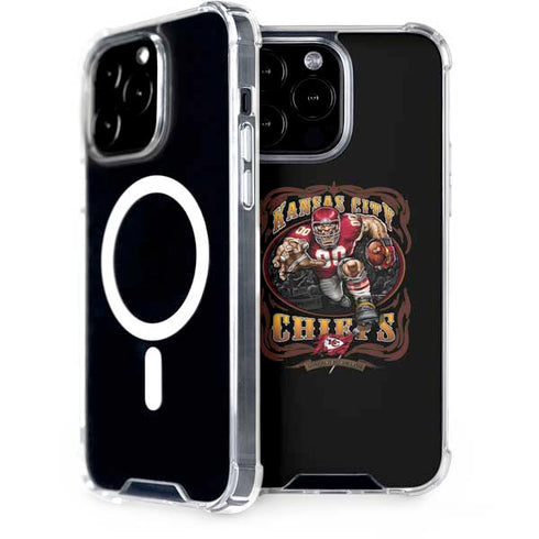 Liquid Blue NFL Kansas City Chiefs Running Back iPhone 13 Pro Max MagSafe Case
