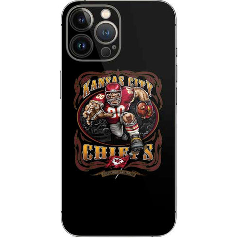 Liquid Blue NFL Kansas City Chiefs Running Back iPhone 13 Pro Max Skin