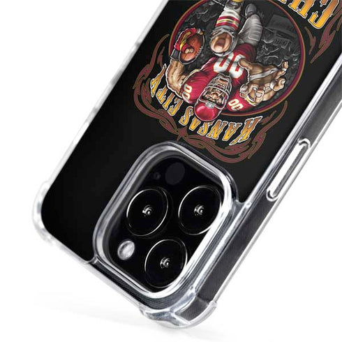 Liquid Blue NFL Kansas City Chiefs Running Back iPhone 14 Pro Max MagSafe Case