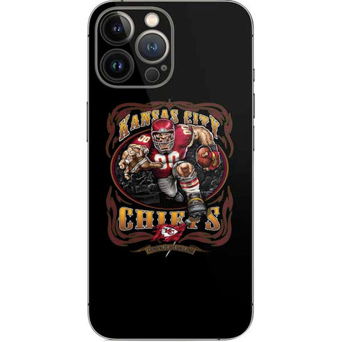 Liquid Blue NFL Kansas City Chiefs Running Back iPhone 14 Pro Max Skin