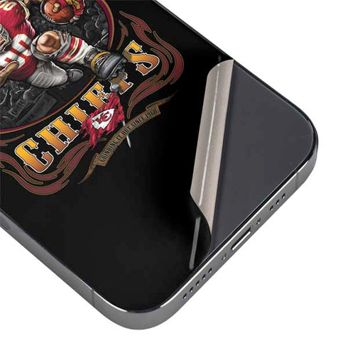 Liquid Blue NFL Kansas City Chiefs Running Back iPhone 14 Pro Max Skin