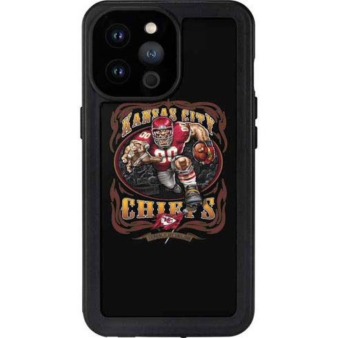 Liquid Blue NFL Kansas City Chiefs Running Back iPhone 14 Pro Max Waterproof Case