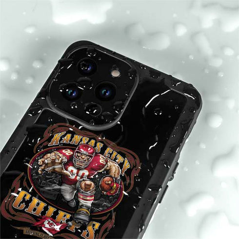 Liquid Blue NFL Kansas City Chiefs Running Back iPhone 14 Pro Max Waterproof Case