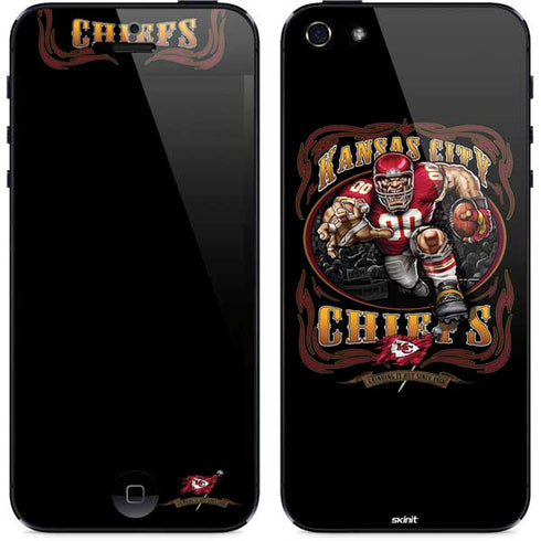 Liquid Blue NFL Kansas City Chiefs Running Back iPhone 5/5s/5SE Skin