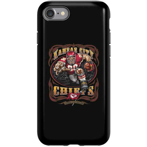 Liquid Blue NFL Kansas City Chiefs Running Back iPhone SE (2nd & 3rd Gen) Pro Case