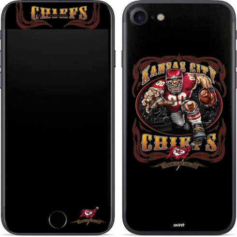 Liquid Blue NFL Kansas City Chiefs Running Back iPhone SE (2nd & 3rd Gen) Skin