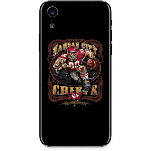 Liquid Blue NFL Kansas City Chiefs Running Back iPhone XR Skin