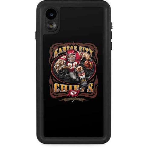Liquid Blue NFL Kansas City Chiefs Running Back iPhone XR Waterproof Case