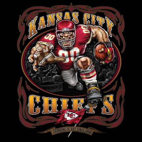 Liquid Blue NFL Kansas City Chiefs Running Back iPhone XS Skin