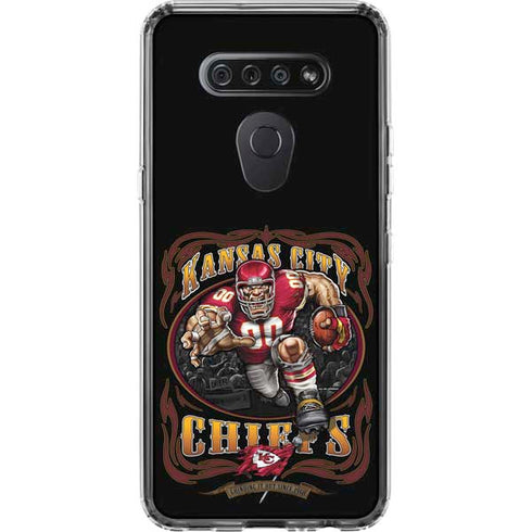 Liquid Blue NFL Kansas City Chiefs Running Back LG K51/Q51 Clear Case