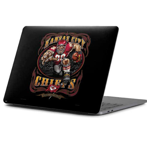 Liquid Blue NFL Kansas City Chiefs Running Back Apple MacBook Pro 13-inch Skin