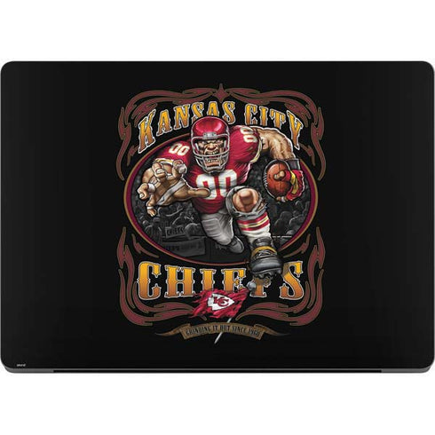 Liquid Blue NFL Kansas City Chiefs Running Back MacBook Pro 14in (2021-24) Skin