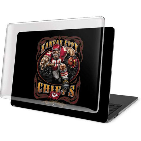 Liquid Blue NFL Kansas City Chiefs Running Back MacBook Pro 15in (2016-19) Case plus Skin