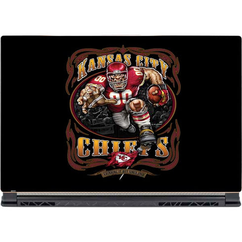 Liquid Blue NFL Kansas City Chiefs Running Back MSI GS65 Stealth Laptop Skin