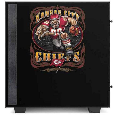 Liquid Blue NFL Kansas City Chiefs Running Back NZXT H510 Compact ATX Mid-Tower Case Skin
