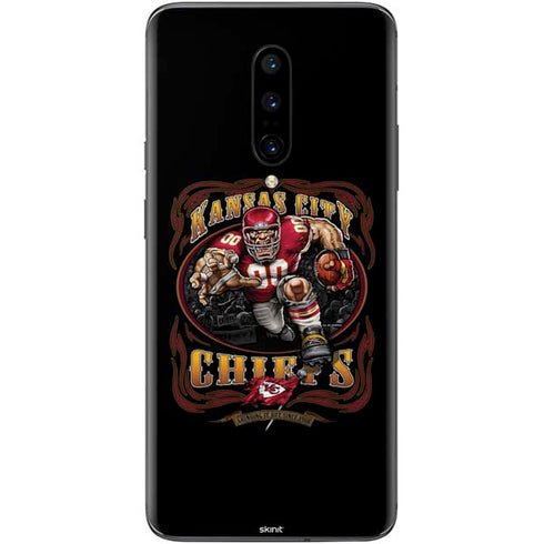 Liquid Blue NFL Kansas City Chiefs Running Back OnePlus 7 Pro Skin