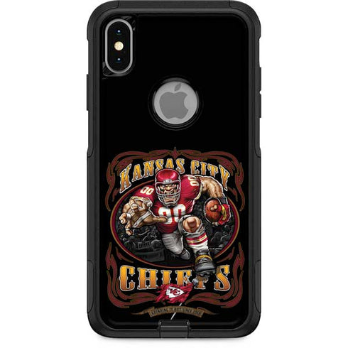 Liquid Blue NFL Kansas City Chiefs Running Back Otterbox Commuter iPhone Skin