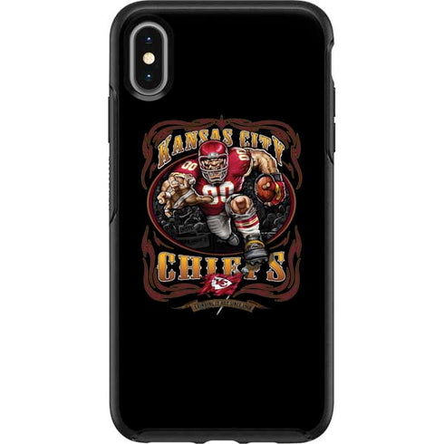 Liquid Blue NFL Kansas City Chiefs Running Back Otterbox Symmetry iPhone Skin