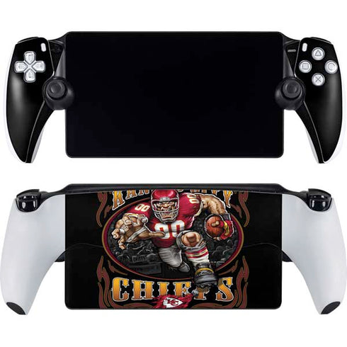 Liquid Blue NFL Kansas City Chiefs Running Back PlayStation Portal Remote Player Skin