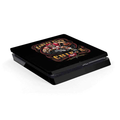 Liquid Blue NFL Kansas City Chiefs Running Back PS4 Slim Skin