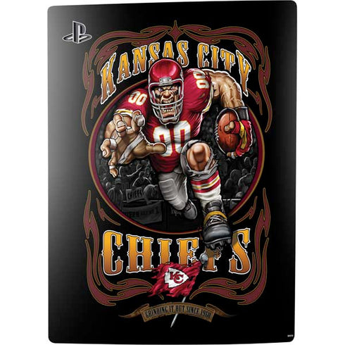 Liquid Blue NFL Kansas City Chiefs Running Back PS5 Digital Edition Bundle Skin