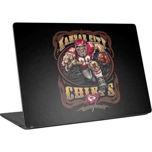 Liquid Blue NFL Kansas City Chiefs Running Back Surface Laptop 4 15in Skin