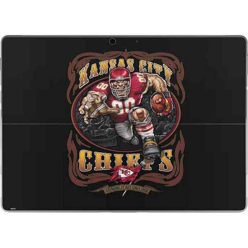 Liquid Blue NFL Kansas City Chiefs Running Back Surface Pro 9 Skin