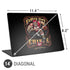 Liquid Blue NFL Kansas City Chiefs Running Back Universal Laptop 14in (11.4 x 8.2in) Skin