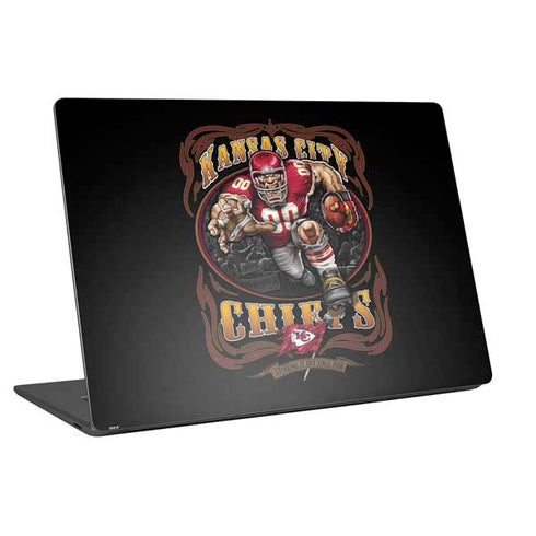 Liquid Blue NFL Kansas City Chiefs Running Back Universal Laptop 18in (14.6 x 10.6in) Skin